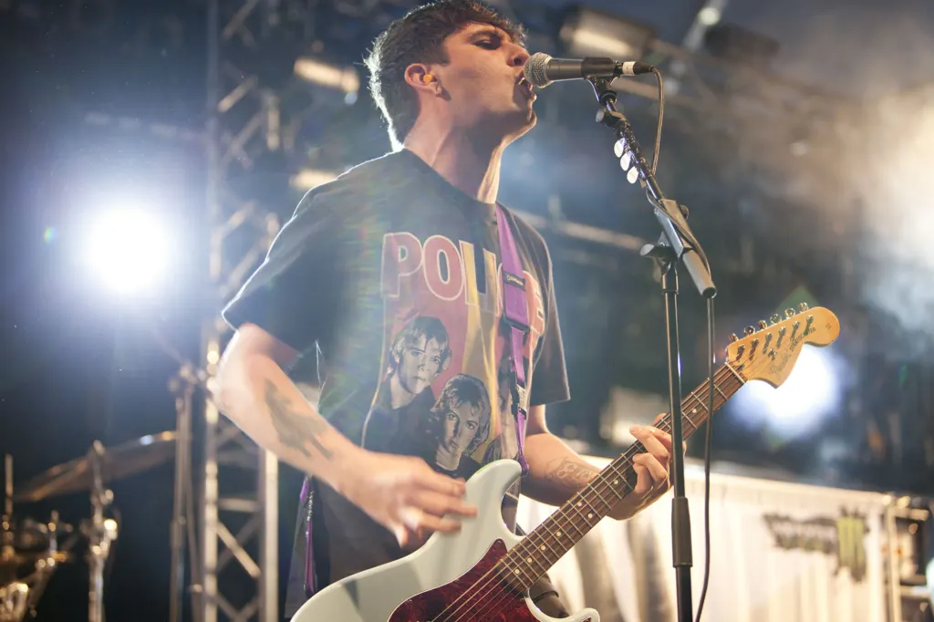 Lower Than Atlantis performing at Sonisphere 2011
